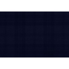 Medium Weight Hebridean Tartan Fabric - Dark Island Navy